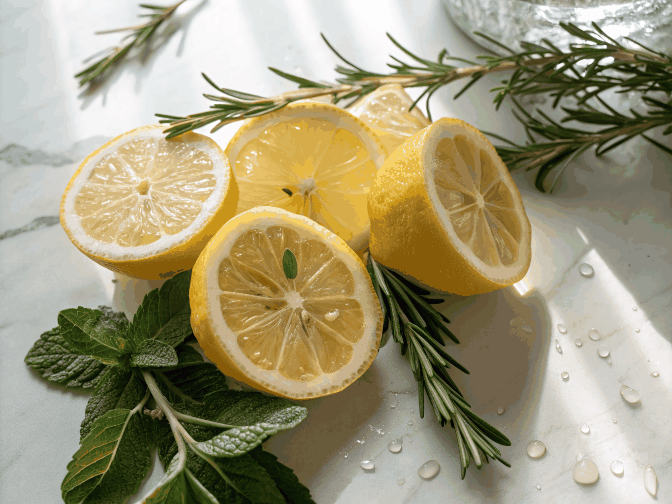 Freshly picked lemons for the day's batch
